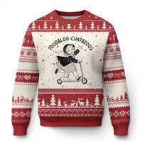 Toodaloo Cuntaroos Ugly Christmas Sweater Funny Roller Girl Sarcastic