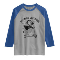 Toodaloo Cuntaroos Raglan Shirt Funny Roller Girl Sarcastic