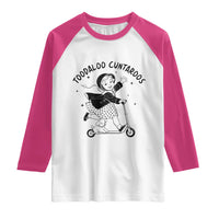 Toodaloo Cuntaroos Raglan Shirt Funny Roller Girl Sarcastic