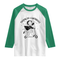 Toodaloo Cuntaroos Raglan Shirt Funny Roller Girl Sarcastic