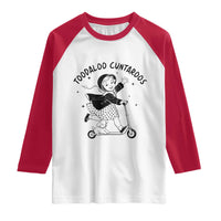 Toodaloo Cuntaroos Raglan Shirt Funny Roller Girl Sarcastic