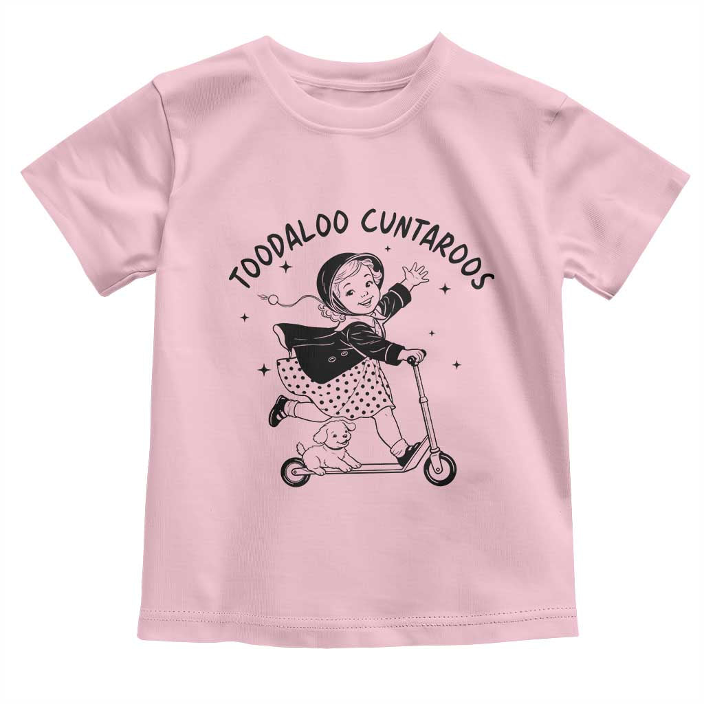 Toodaloo Cuntaroos Toddler T Shirt Funny Roller Girl Sarcastic