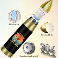Toodaloo Cuntaroos Bullet Tumbler Funny Sarcastic Goodbye Humor