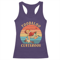 Toodaloo Cuntaroos Racerback Tank Top Funny Sarcastic Goodbye Humor
