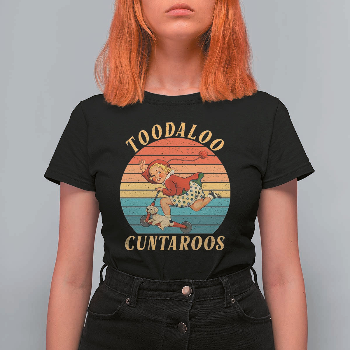 Toodaloo Cuntaroos T Shirt For Women Funny Sarcastic Goodbye Humor
