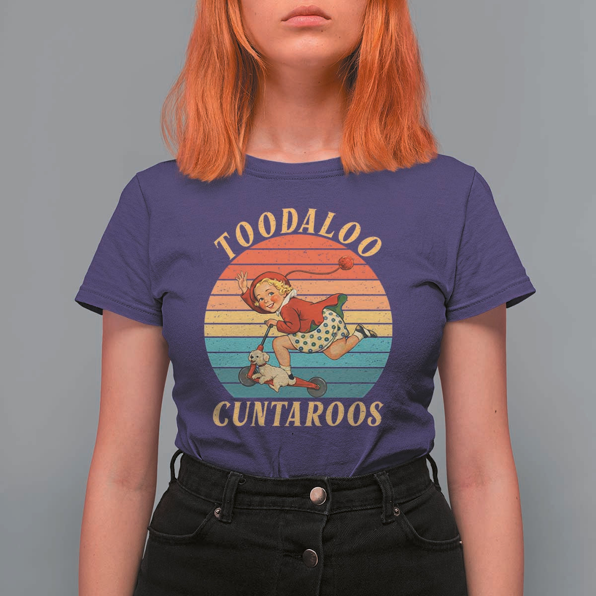 Toodaloo Cuntaroos T Shirt For Women Funny Sarcastic Goodbye Humor