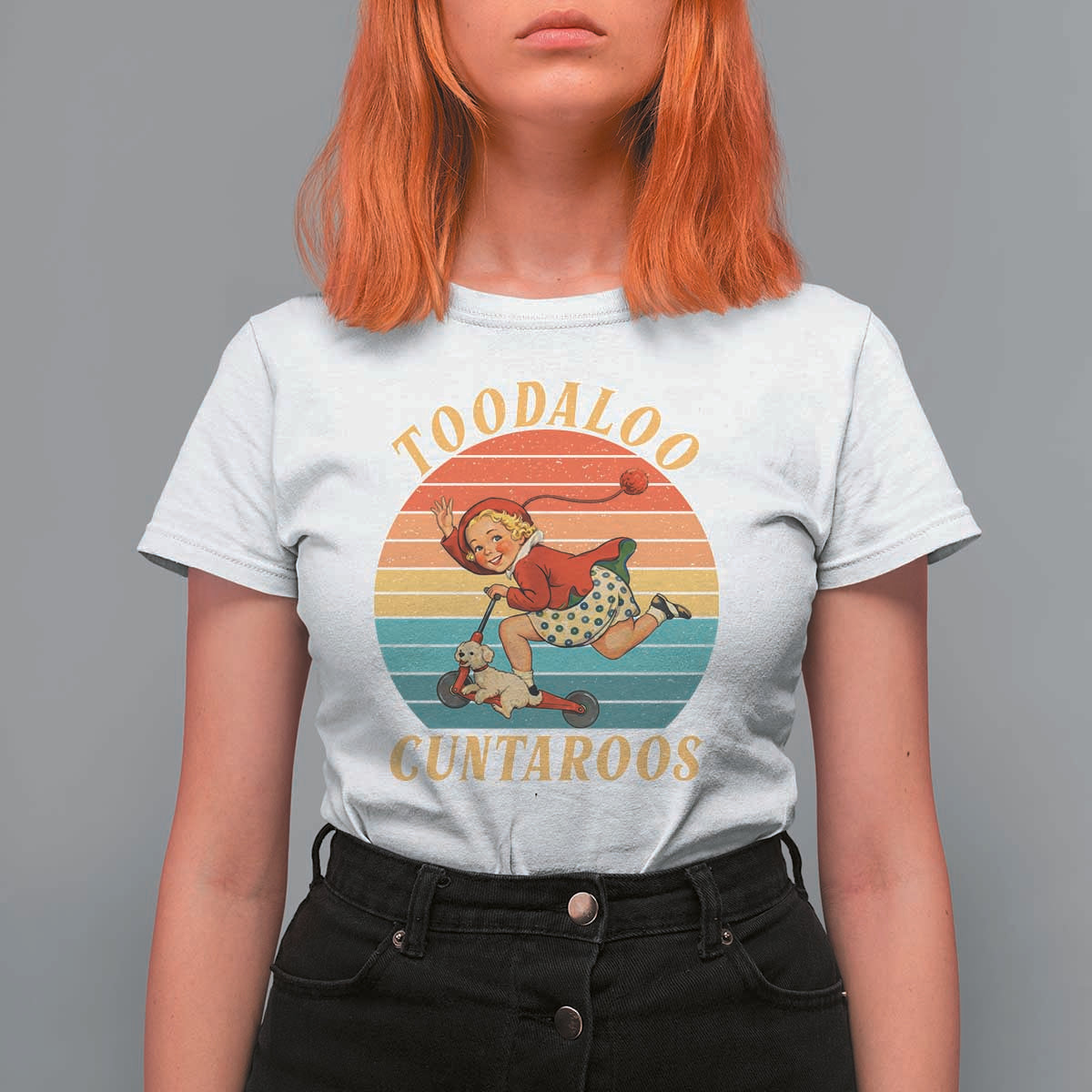 Toodaloo Cuntaroos T Shirt For Women Funny Sarcastic Goodbye Humor