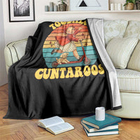 Toodaloo Cuntaroos Throw Blanket Funny Roller Sassy Girl Sarcastic Humor