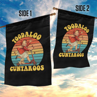 Toodaloo Cuntaroos Garden Flag Funny Roller Sassy Girl Sarcastic Humor