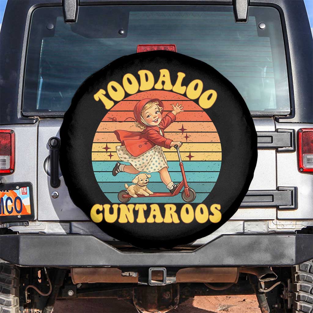 Toodaloo Cuntaroos Spare Tire Cover Funny Roller Sassy Girl Sarcastic Humor