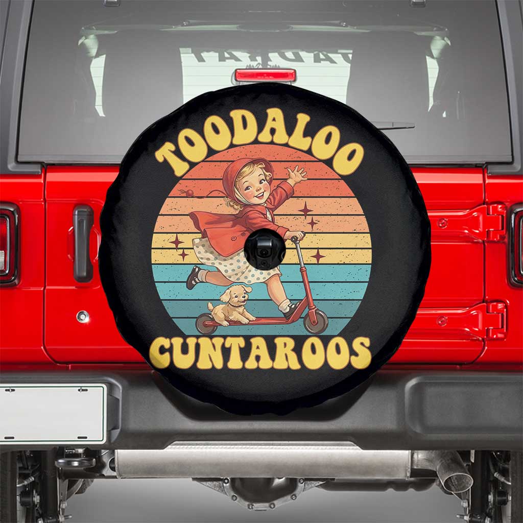 Toodaloo Cuntaroos Spare Tire Cover Funny Roller Sassy Girl Sarcastic Humor