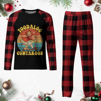 Toodaloo Cuntaroos Plaid Pajama Set Funny Roller Sassy Girl Sarcastic Humor