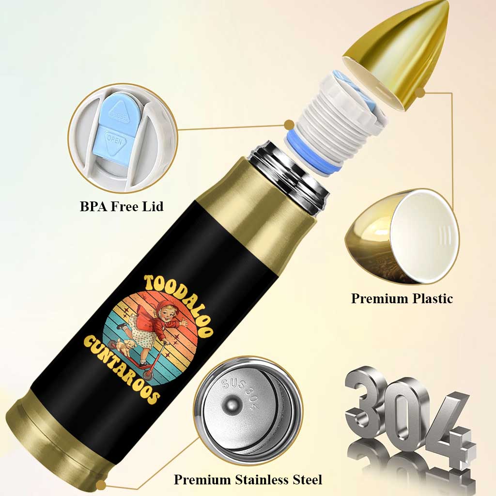 Toodaloo Cuntaroos Bullet Tumbler Funny Roller Sassy Girl Sarcastic Humor