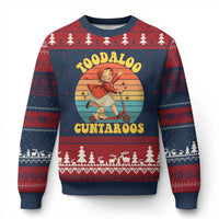 Toodaloo Cuntaroos Ugly Christmas Sweater Funny Roller Sassy Girl Sarcastic Humor