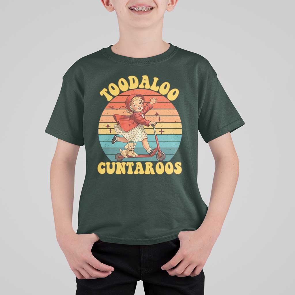 Toodaloo Cuntaroos T Shirt For Kid Funny Roller Sassy Girl Sarcastic Humor