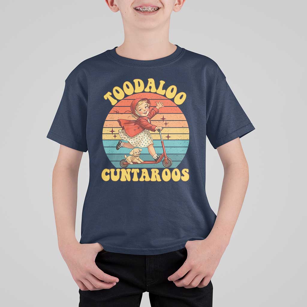 Toodaloo Cuntaroos T Shirt For Kid Funny Roller Sassy Girl Sarcastic Humor