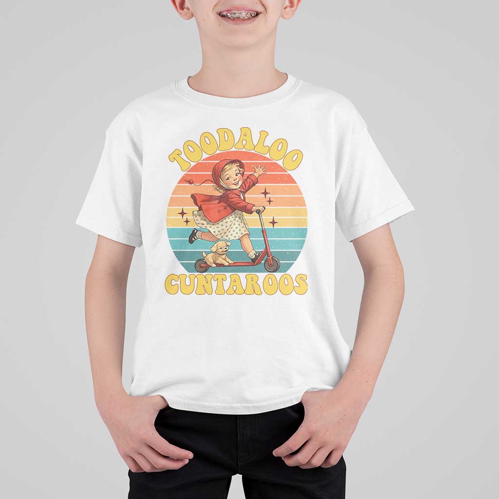 Toodaloo Cuntaroos T Shirt For Kid Funny Roller Sassy Girl Sarcastic Humor