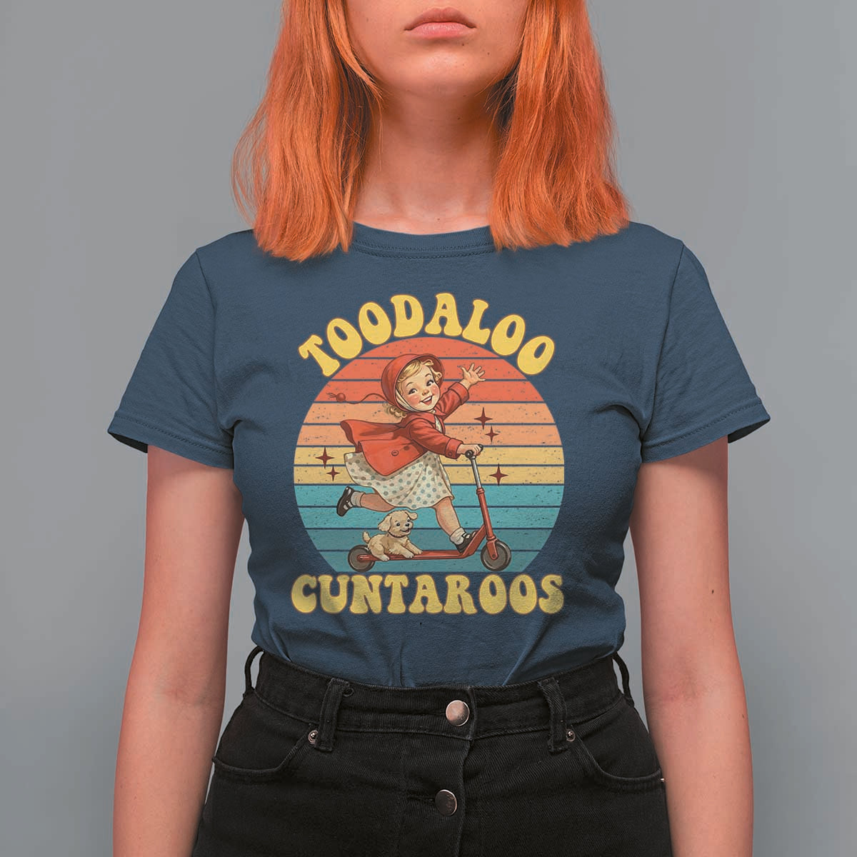 Toodaloo Cuntaroos T Shirt For Women Funny Roller Sassy Girl Sarcastic Humor