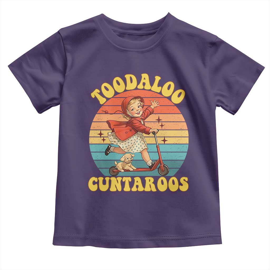 Toodaloo Cuntaroos Toddler T Shirt Funny Roller Sassy Girl Sarcastic Humor
