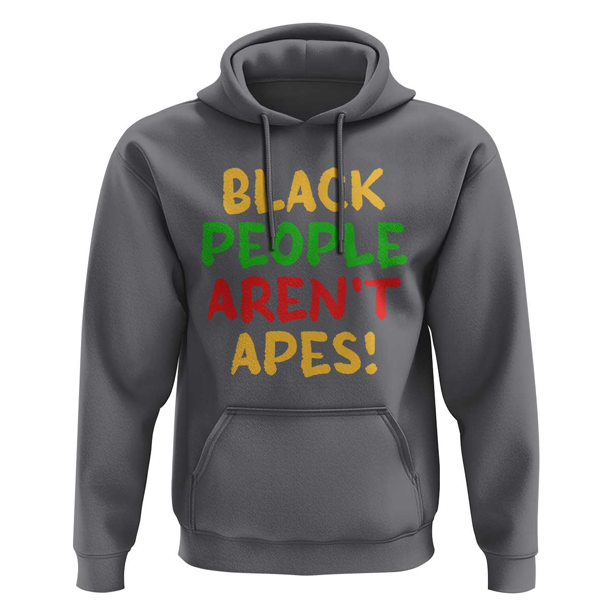 Black People Aren't Apes Hoodie Anti Racist Protest