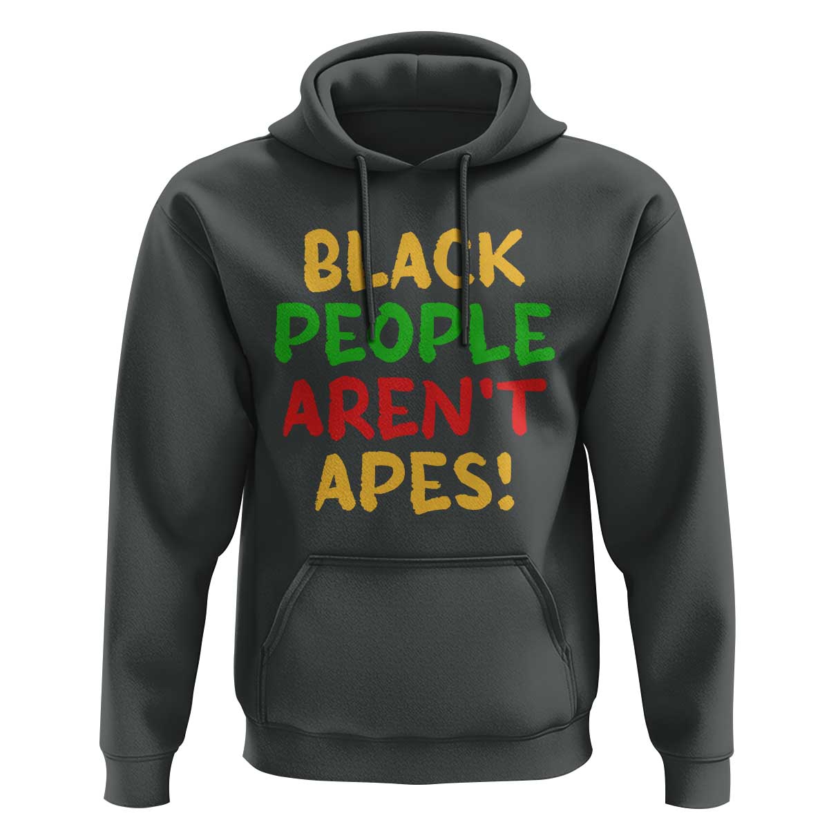 Black People Aren't Apes Hoodie Anti Racist Protest