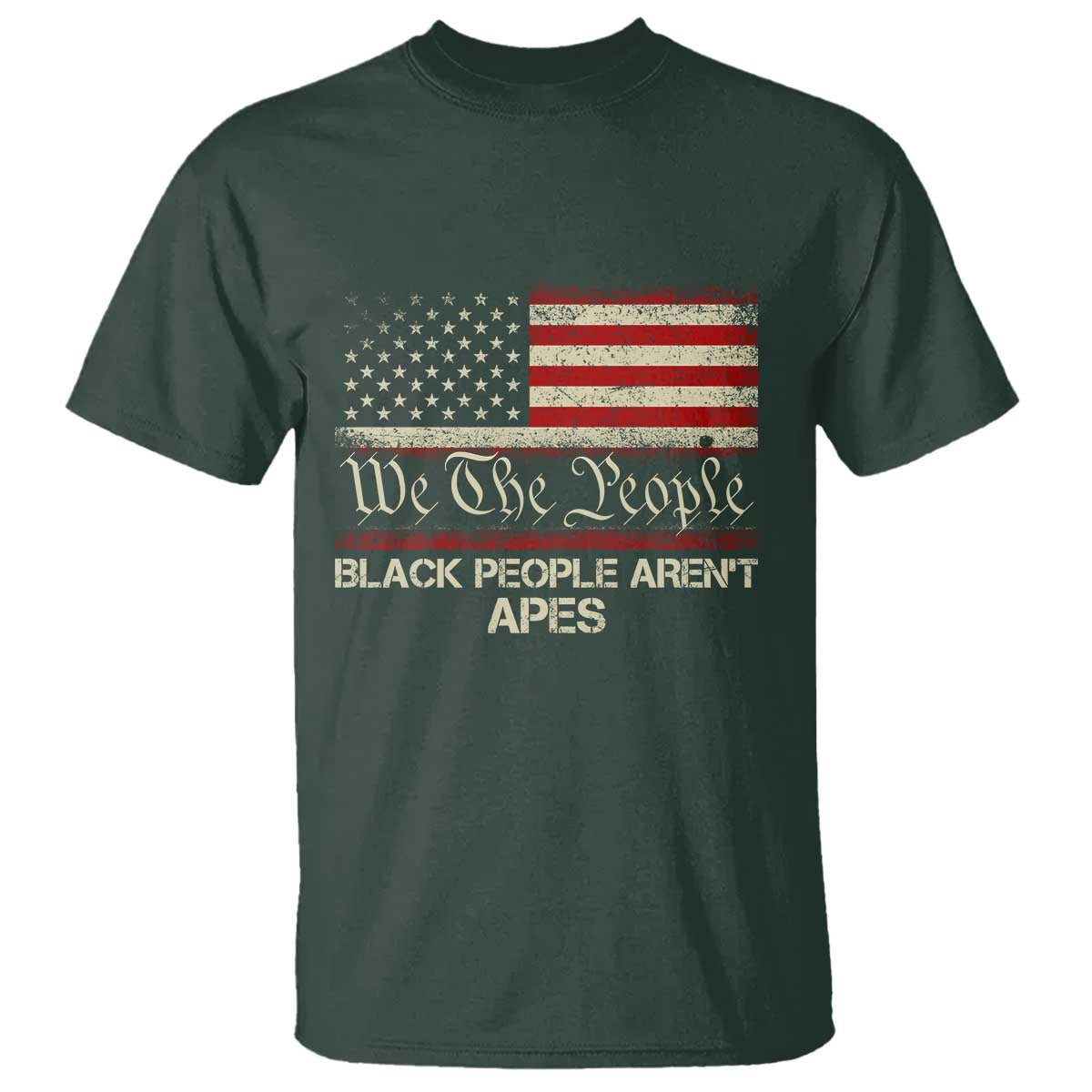 Black People Aren't Apes T Shirt We The People Anti Racist Protest