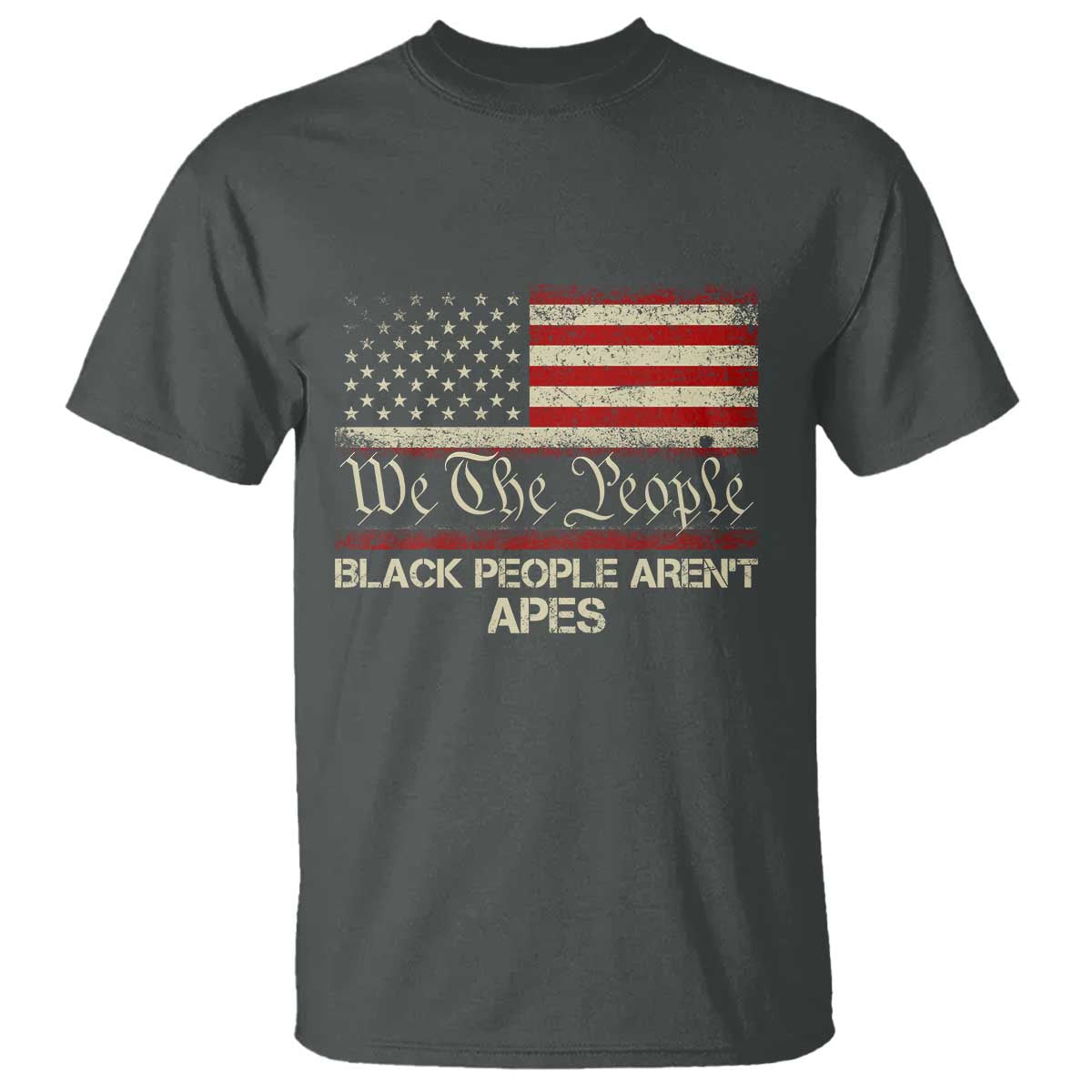 Black People Aren't Apes T Shirt We The People Anti Racist Protest