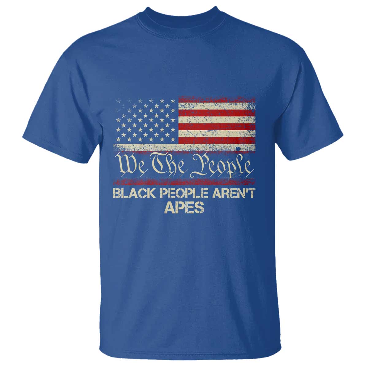 Black People Aren't Apes T Shirt We The People Anti Racist Protest