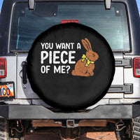 You Want A Piece Of Me Spare Tire Cover Funny Easter Chocolate Bunny