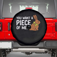 You Want A Piece Of Me Spare Tire Cover Funny Easter Chocolate Bunny
