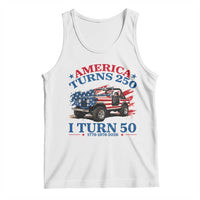 America Turns 250 I Turn 50 1976 50th Birthday Tank Top Compact Classic Off-road SUV