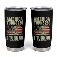 America Turns 250 I Turn 50 1976 50th Birthday Tumbler Cup Patriotic Cowboy Cowgirl Rodeo 4th of July