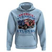 America Turns 250 I Turn 65 1961 65th Birthday Hoodie Compact Classic Off-road SUV