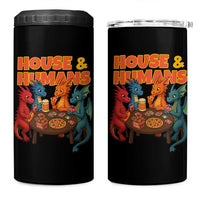 Houses Humans 4 in 1 Can Cooler Tumbler Funny RPG Parody Gamer