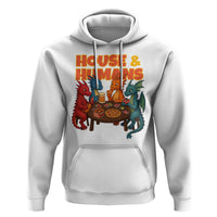 Houses Humans Hoodie Funny RPG Parody Gamer - Wonder Print Shop