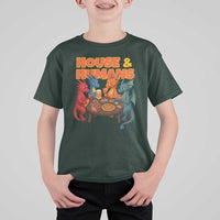 Houses Humans T Shirt For Kid Funny RPG Parody Gamer - Wonder Print Shop