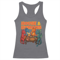 Houses Humans Racerback Tank Top Funny RPG Parody Gamer - Wonder Print Shop