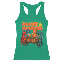 Houses Humans Racerback Tank Top Funny RPG Parody Gamer - Wonder Print Shop