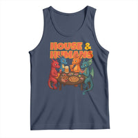 Houses Humans Tank Top Funny RPG Parody Gamer - Wonder Print Shop