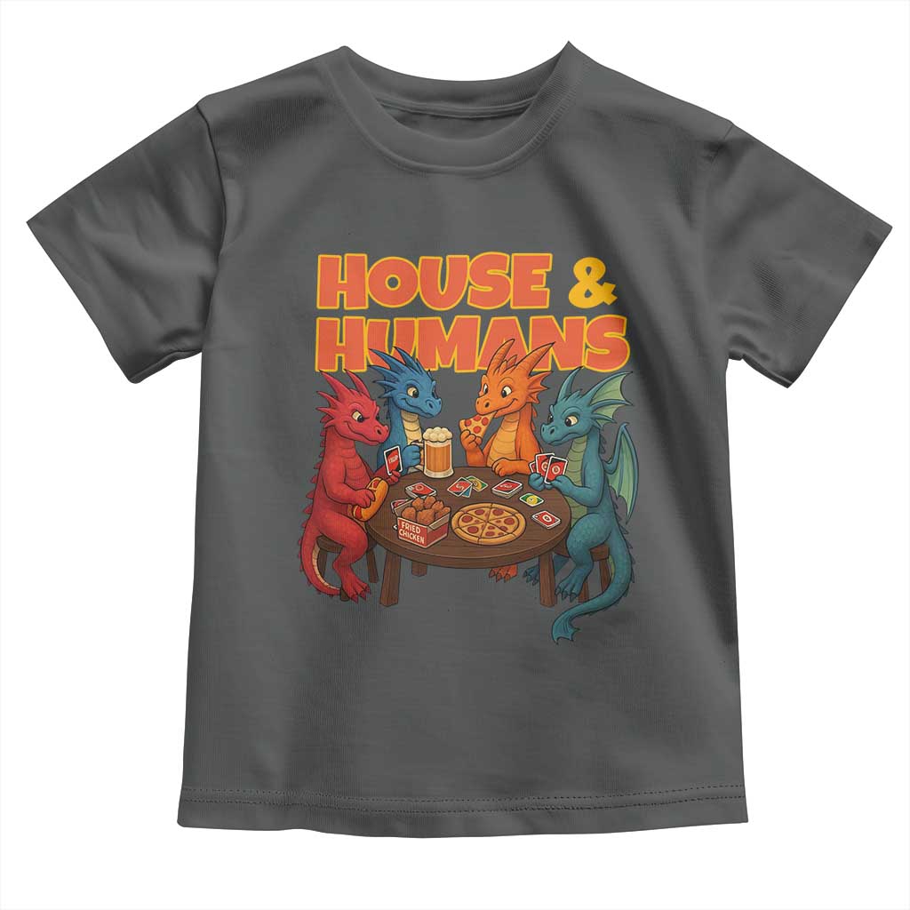 Houses Humans Toddler T Shirt Funny RPG Parody Gamer - Wonder Print Shop
