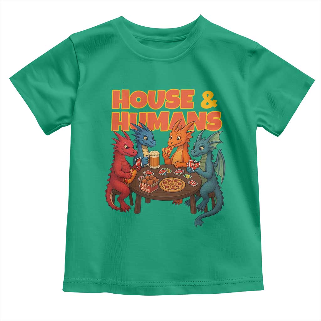 Houses Humans Toddler T Shirt Funny RPG Parody Gamer - Wonder Print Shop