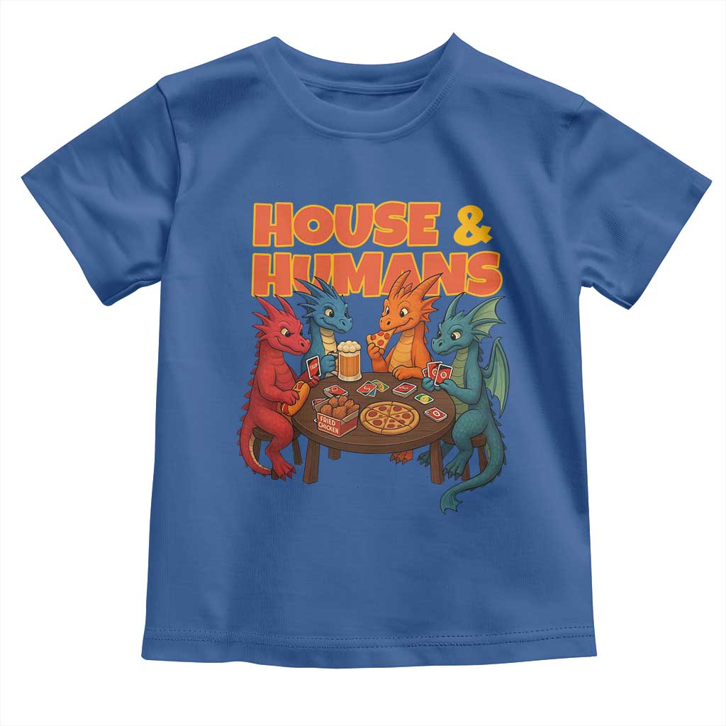 Houses Humans Toddler T Shirt Funny RPG Parody Gamer - Wonder Print Shop