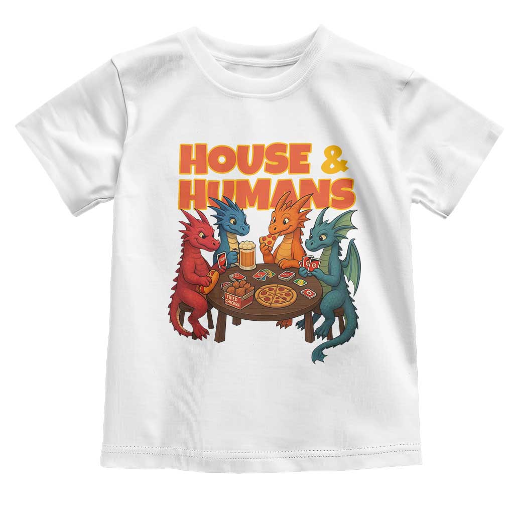 Houses Humans Toddler T Shirt Funny RPG Parody Gamer - Wonder Print Shop