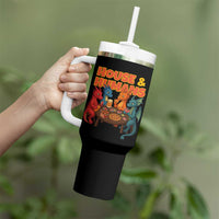 Houses Humans Tumbler With Handle Funny RPG Parody Gamer