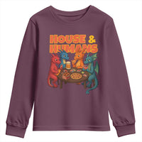 Houses Humans Youth Sweatshirt Funny RPG Parody Gamer - Wonder Print Shop