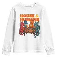 Houses Humans Youth Sweatshirt Funny RPG Parody Gamer - Wonder Print Shop