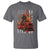 Firefighter Patriotic Fire Truck Fireman American Flag T Shirt - Wonder Print Shop