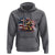 Fireman American Flag Hoodie Firefighter Christian Cross Bible - Wonder Print Shop