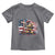 Fireman American Flag Toddler T Shirt Firefighter Christian Cross Bible - Wonder Print Shop
