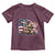 Fireman American Flag Toddler T Shirt Firefighter Christian Cross Bible - Wonder Print Shop